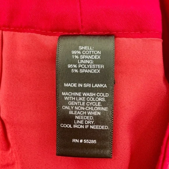 Express Cotton Fuchsia Stretchy Pencil Skirt Women’s Size 4 - Picture 7 of 8